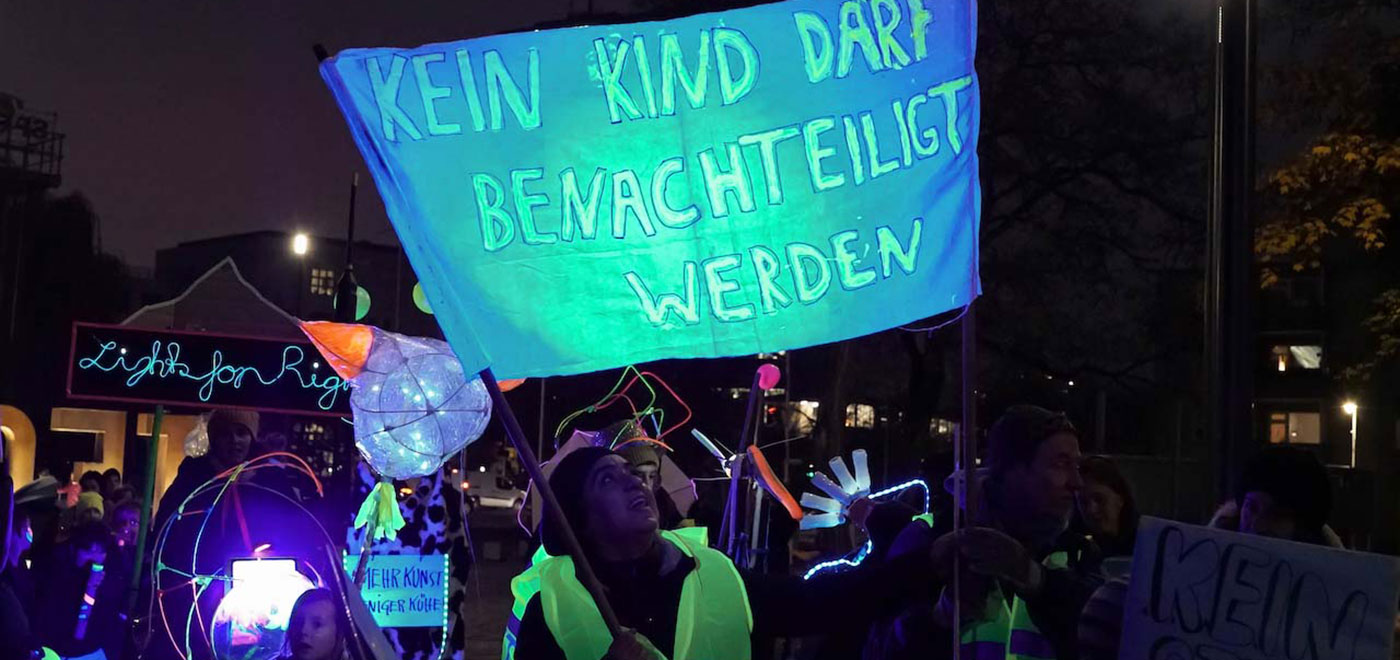 Projekt Rauskommen 2020: Lights for Rights